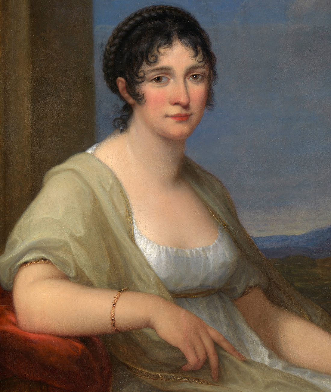 Angelika Kauffmann - Portrait of Marquise Orsola Priuli Maccarani
