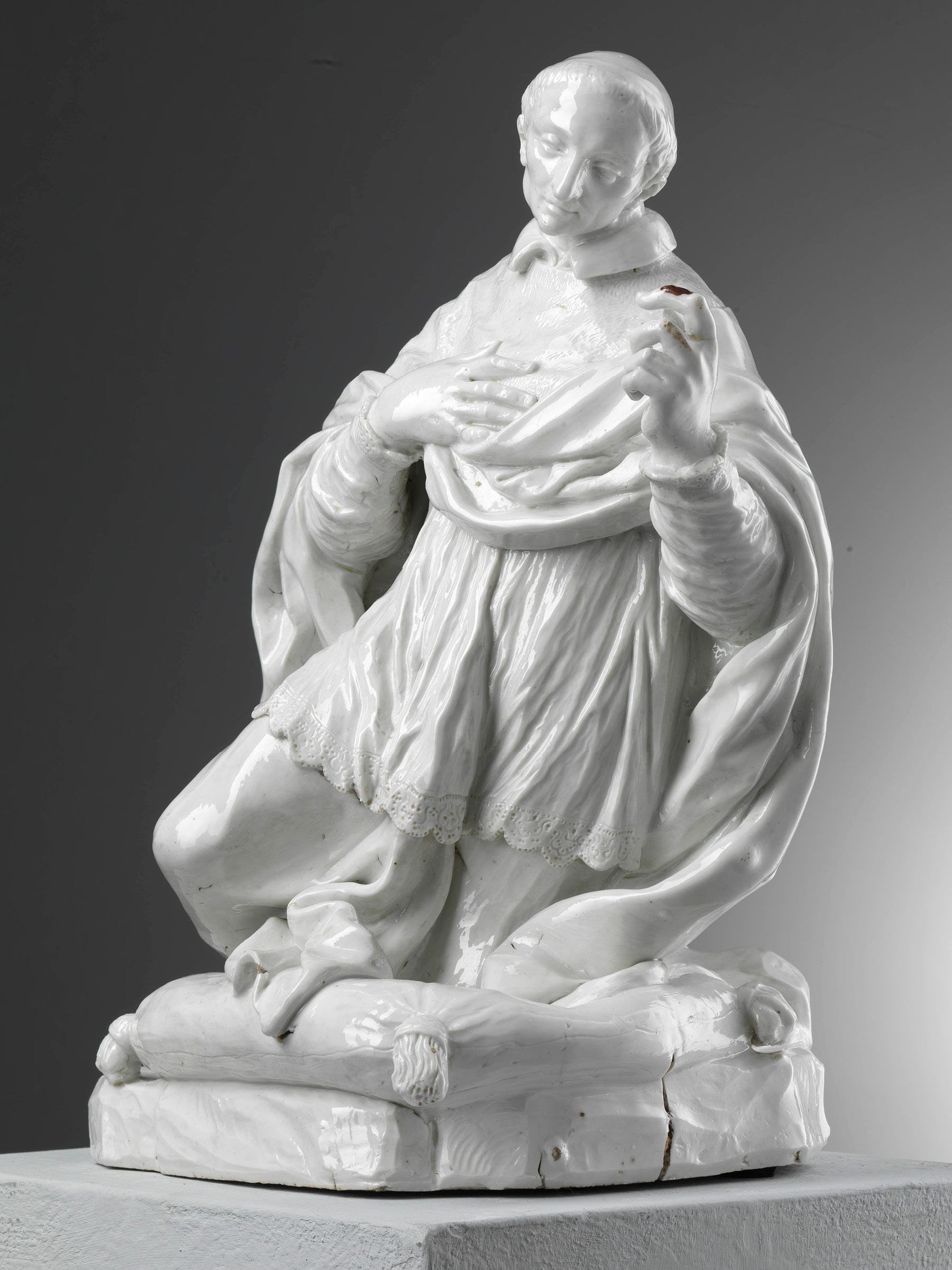 Giovan Battista Foggini - from a model by St Charles Borromeo in Adoration of the Crucifix