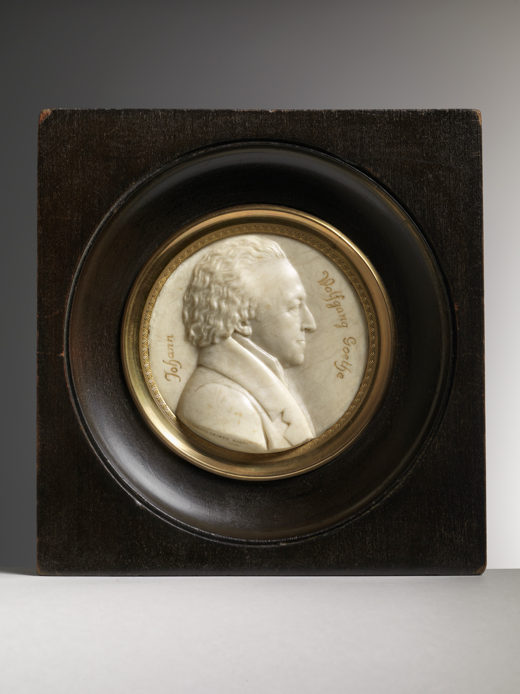 Caspar Bernhard Hardy - Portrait of Johann Wolfgang von Goethe
