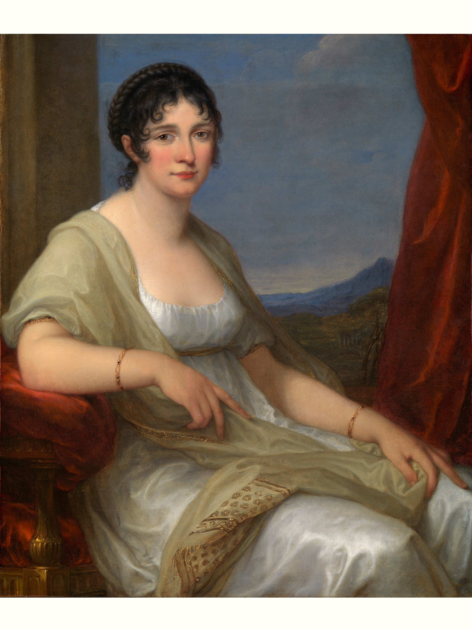 Angelika Kauffmann - Portrait of Marquise Orsola Priuli Maccarani