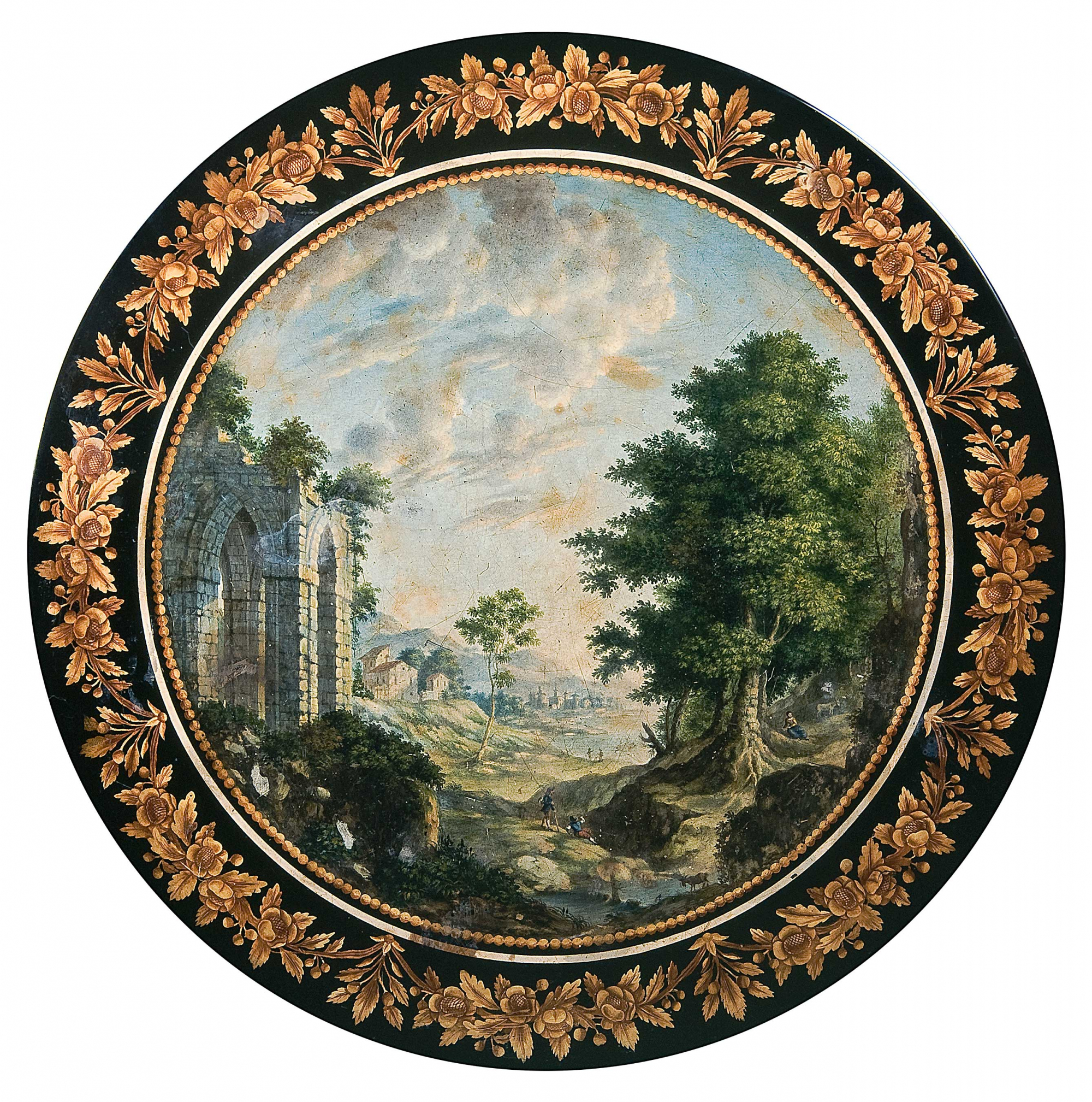 Florence, about 1820 - Table with a scagliola top