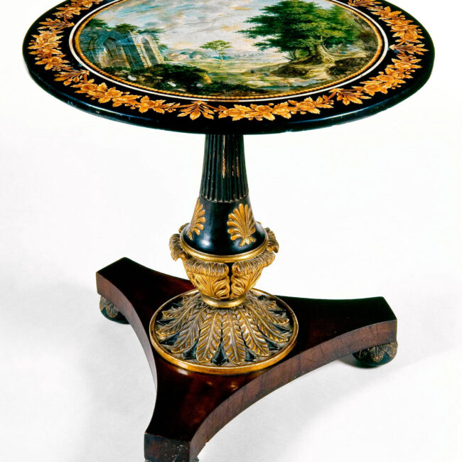 Florence, about 1820 - Table with a scagliola top