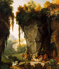 Paesaggio con baccanale di Lancelot - Théodore Turpin De Crissé