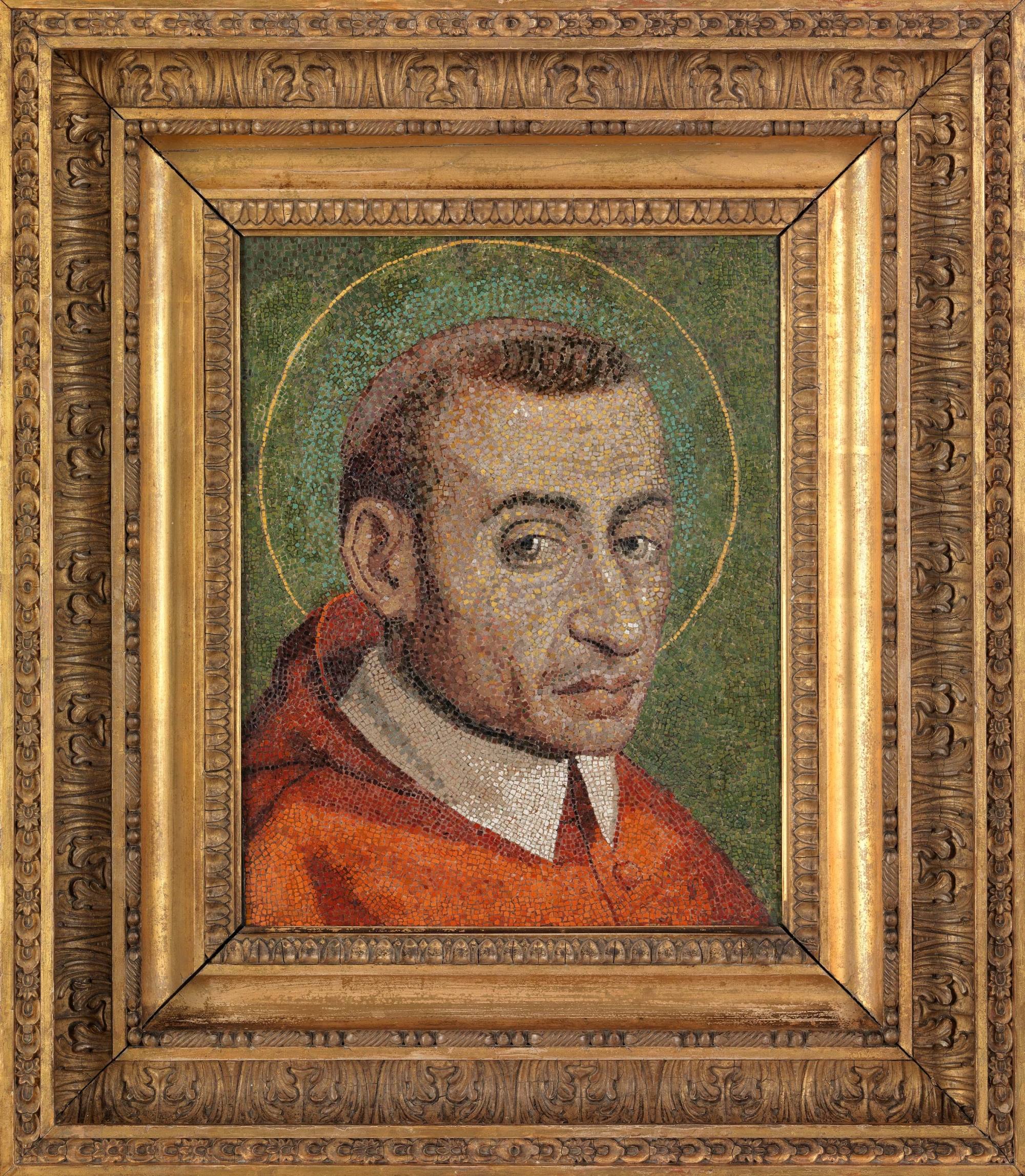 Roman mosaicist of the beginning of the seventeenth century - Saint Carlo Borromeo