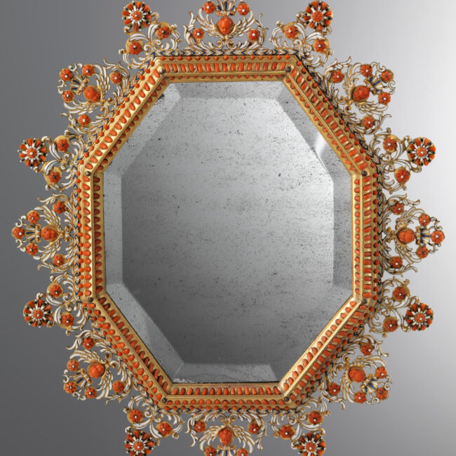 Trapani coral workshops - Frame with mirror
