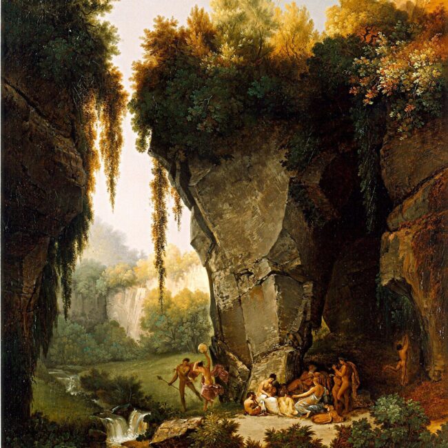 Lancelot - Théodore Turpin De Crissé - Landscape with Bacchanalia