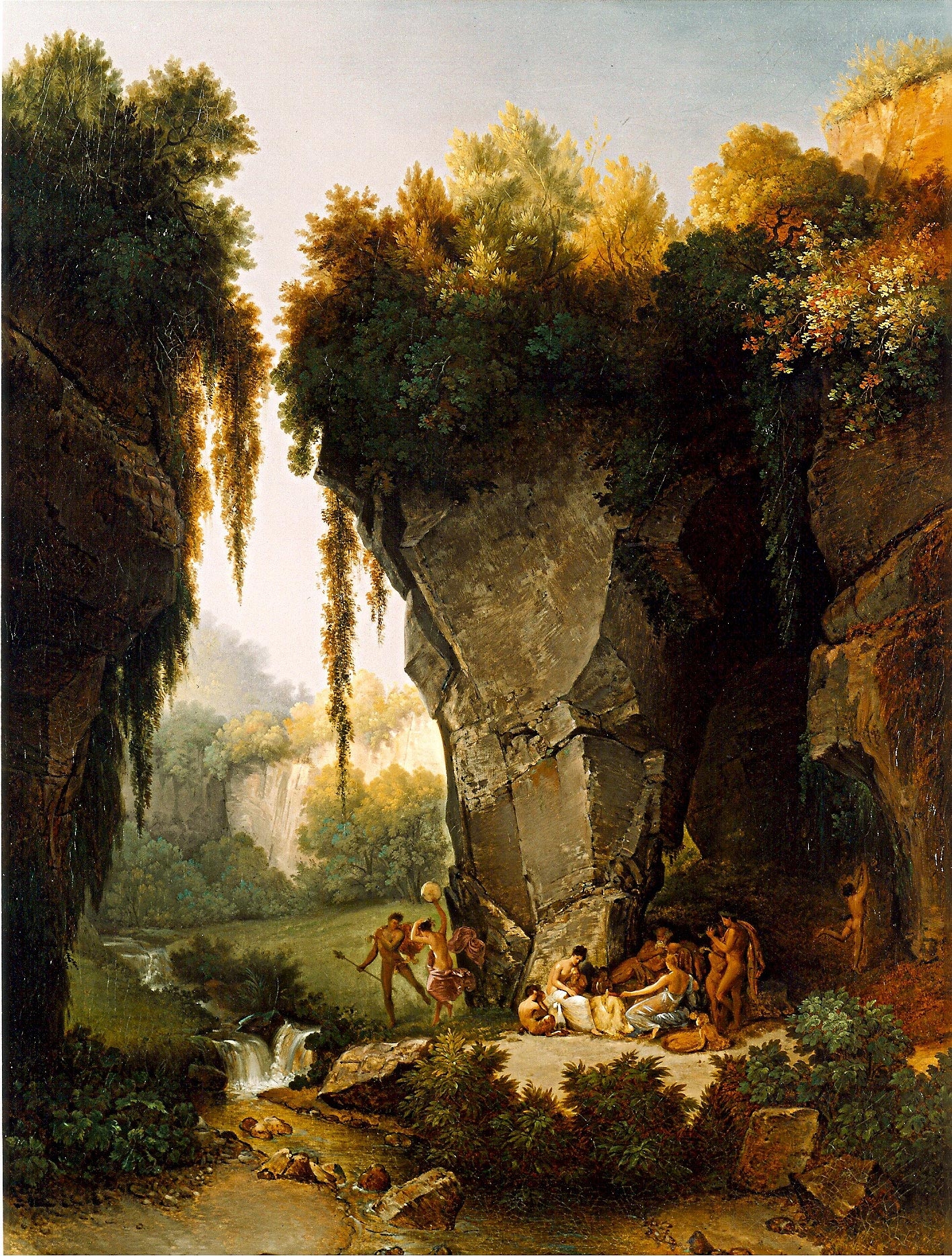 Lancelot - Théodore Turpin De Crissé - Landscape with Bacchanalia