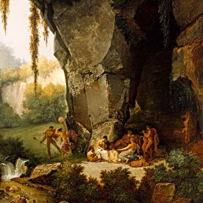 Lancelot – Théodore Turpin De Crissé Landscape with Bacchanalia